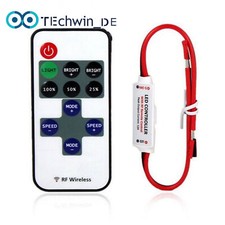 5V 12V 24V RF Wireless Remote Switch Controller Dimmer for Mini LED Strip Light