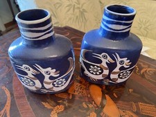 Royal Copenaghen Coppia Di Vasi Fajance