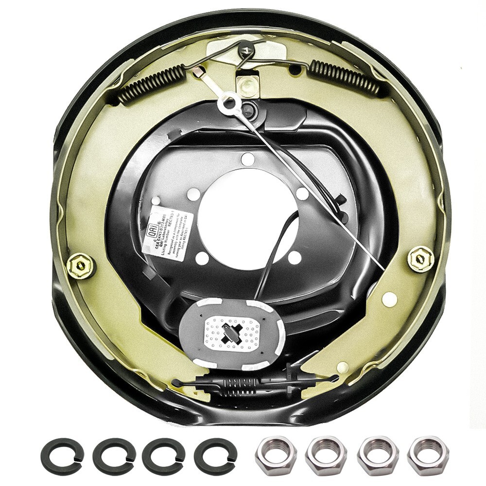 2 Pairs 12“ Electric Trailer Brake SelfAdjusting Assembly fit 5200