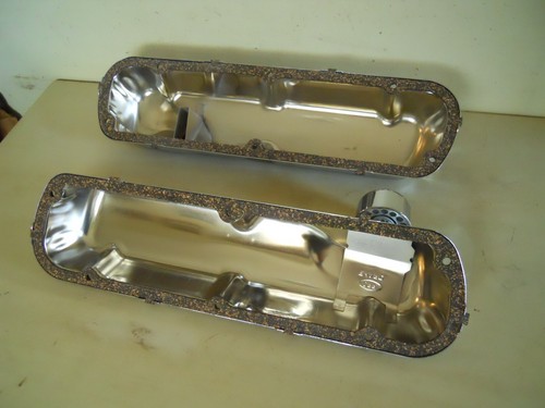 New 1964 Ford Falcon Sprint V-8 Valve Cover Set with Cap Gaskets Wire Separators - Picture 21 of 23