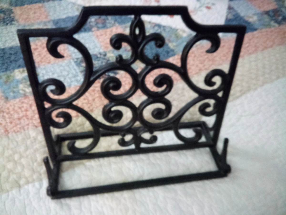 Wrought Iron Cookbook Holder