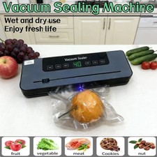 2026 Sigillatrice Sottovuoto Elettrica 6 in 1 65Kpa Confezionatrice Alimenti Umidi Secchi