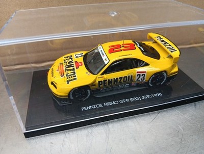 EBBRO 44191 Pennzoil Nismo Gt-r JGTC 1998 Yellow 1/43 Scale