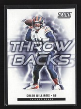 2025 Score #4 Caleb Williams Throwbacks Chicago Bears