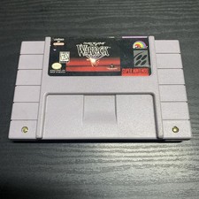 Warlock Snes Super Nintendo Authentic Cart Only 