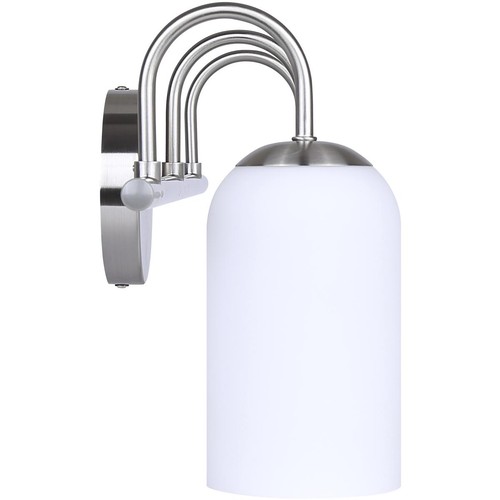Canarm Lighting IVL1130A03BN Novalee Bathroom Vanity Light Brushed Nickel - Picture 9 of 11