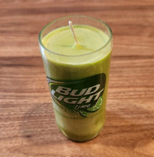 Budweiser Bud Light Lime Beer Bottle Candle, ...