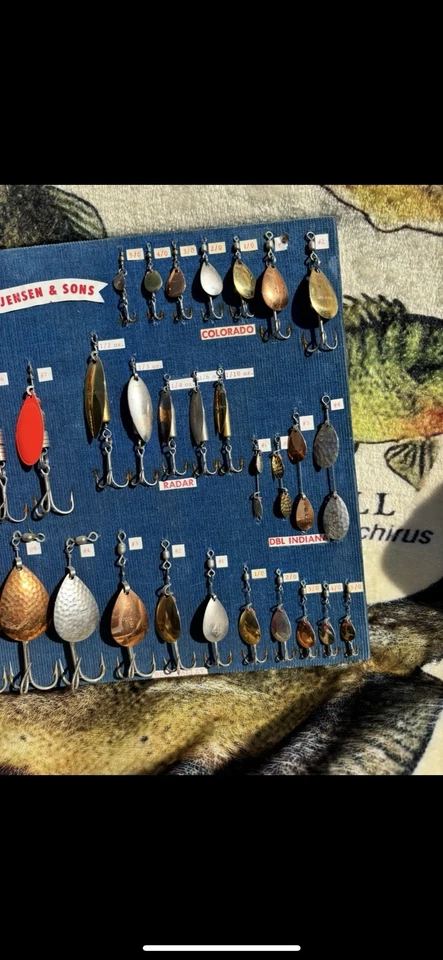 Tablero de exhibición Luhr Jensen Salesman de finales de los 60 Foto 4 de 4