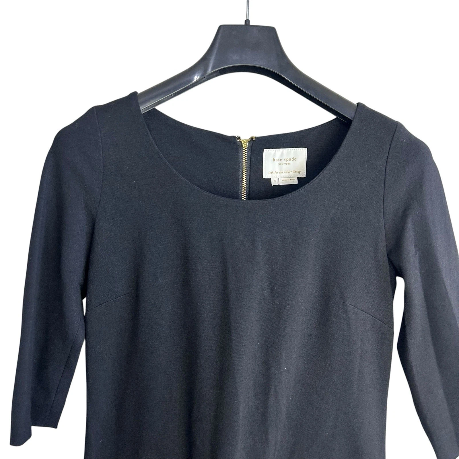 Abito Kate Spade New York donna piccolo nero cambio carriera business tasche