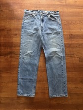 Vintage Levi's 505 0216 Jeans Men's 34x30 Red Tab Tag (36x30) Made In USA Faded
