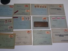 SARRE LOT 12 LETTRES ANCIENNES. BONNE VALEUR