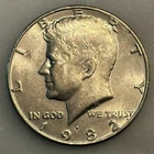1982-P Kennedy Half Dollar - XF - Extremely Fine