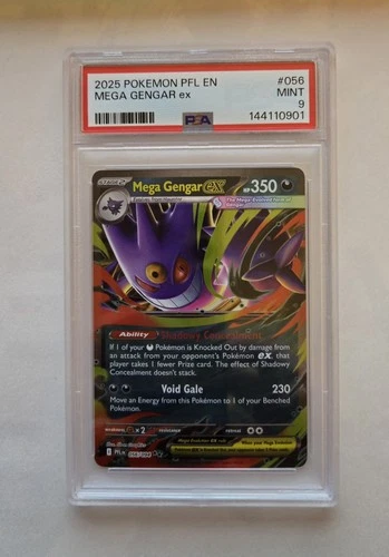 POKEMON 2025 MEGA GENGAR EX (MINT) PSA 9