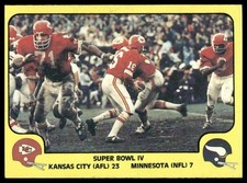 Super Bowl IV 1978 Fleer Team Action #60