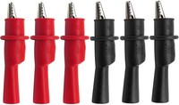 Krokodilklemmen 6 StüCk FüR Multimeter 1000V 10A Messleitung Aufsteckbar