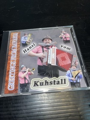 Hansi Von Kuhstall Greetings From Bavaria Accordionist CD VG RARE! Import