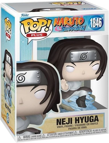 Funko Pop! PLUS Naruto Shippuden Neji Hyuga #1846 W/Protector