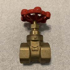 1 200 WOG Brass Gate Valve Threaded
