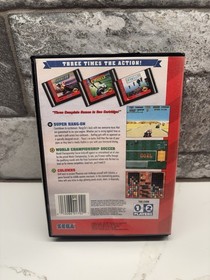 Triple Score: 3 Games in 1 (Sega Genesis, 1993)  Complete | Tested