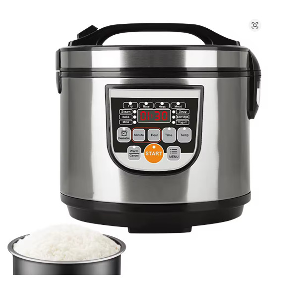 Multicuiseur intelligent 5L doté d'une cuve antiadhésive haute performance