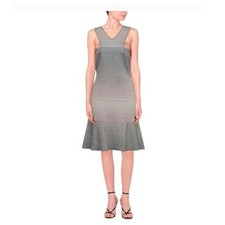 MISSONI Metallic Ombre Mermaid Flute Hem Mini Dress