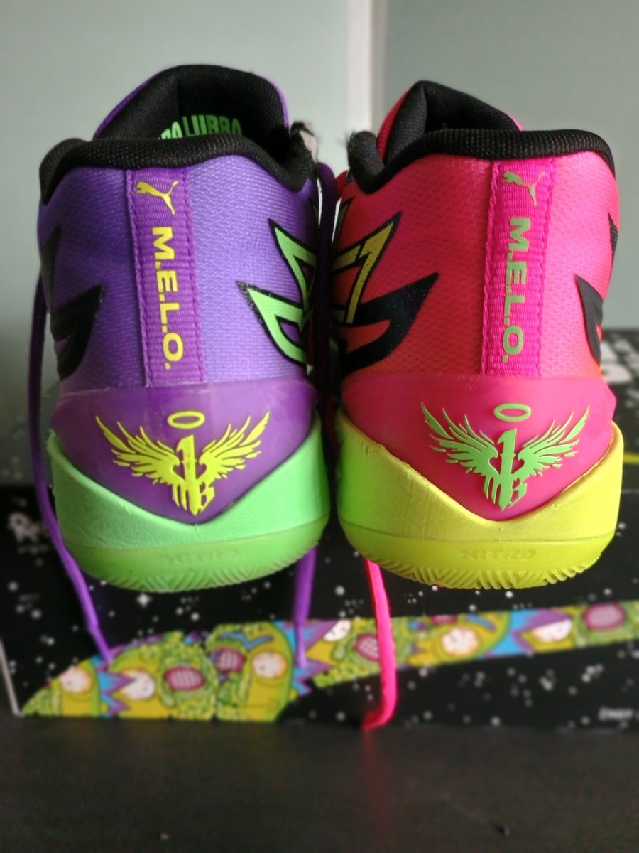 Size Men's 9- PUMA Rick and Morty x MB.02 Adventures PreOwned w