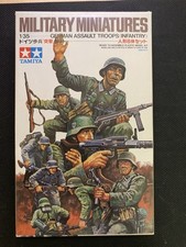military miniatures tamiya german Assoult soldatini n.30