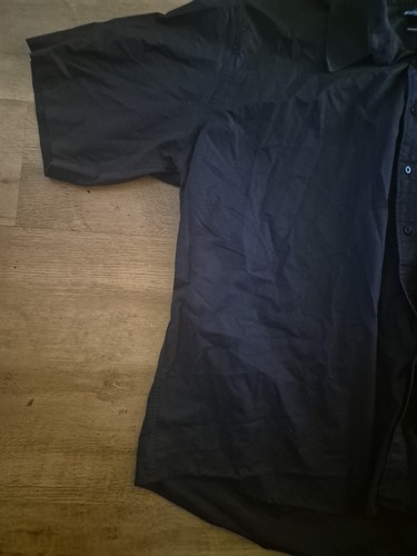 MENS BEN SHERMAN 5XL SHIRT OXFORD DARK NAVY - Picture 6 of 7