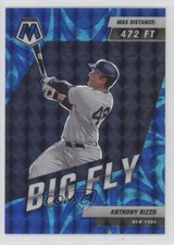 2022 Panini Mosaic Big Fly Reactive Blue Prizm 1/99 Anthony Rizzo #BF-12 5uu