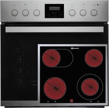 Bauknecht Einbau Herd Set HEKO PROFI 3500 Herd + Glaskeramik Kochfeld