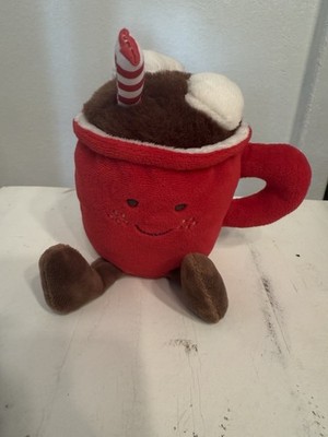Mon Ami Holiday Hot Cocoa Chocolate Cup Christmas Plush Mug