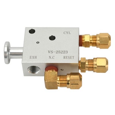amamico1222  3-Way Auto-Reset Valve with Fitting For Hendrickson VS25224 VS