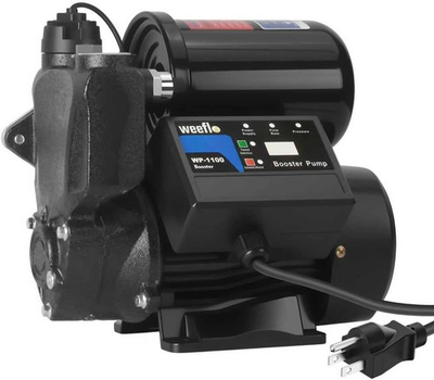#ad Automatic Booster Pump 1.5HP 1600GPH 100ft Head Pressure Pump Residential $223.99