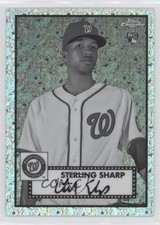 2021 Topps Chrome Platinum Anniversary Sterling Sharp #125 v6g