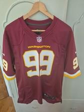 Koszulka drużynowa Nike Washington piłkarska dla dorosłych średnia chase młoda 99 bordowa NFL