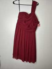 👗 WATTERS And WATTERS 1524-35 SIze 10  BRIDESMAID PARTY DRESS 👗 Pomegranate