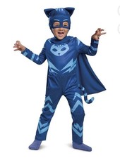 Toddlers PJ Masks Power Heroes Catboy Costume Pretend Play Halloween 3T-4T