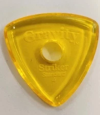 Gravity Picks Striker Standard  4.0 mm Thick With Round Grip Hole 