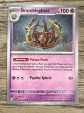 Phantasmal Flames Pokémon TCG Brambleghast 47/94