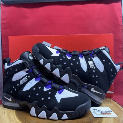 Nike Air Max 2 CB '94 OG Black White Purple Size 10 FQ8233-001 Charles Barkley