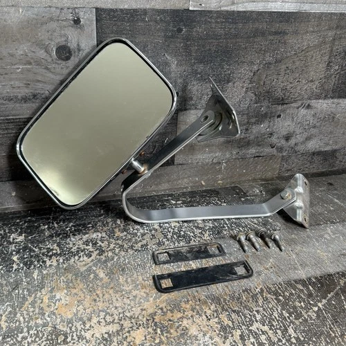 1980-1997 Ford F150 F250 F350 Bronco Exterior Swing Lock Mirror Driver Left OEM