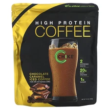 2 X Chike Nutrition, High Protein Iced Coffee, Chocolate Caramel, 15.3 oz (434 g