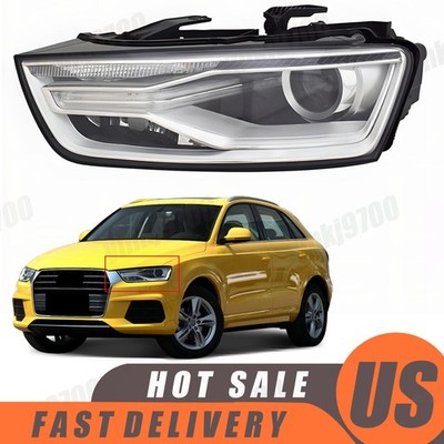 Xenon Headlight Assy W/ Bulb and Blaster Left Side For 2016 2017 2018 Audi Q3 
