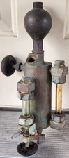 Vintage Detroit Lubricator Co. Steam Engine Oiler - Brass / Bronze - Quart??