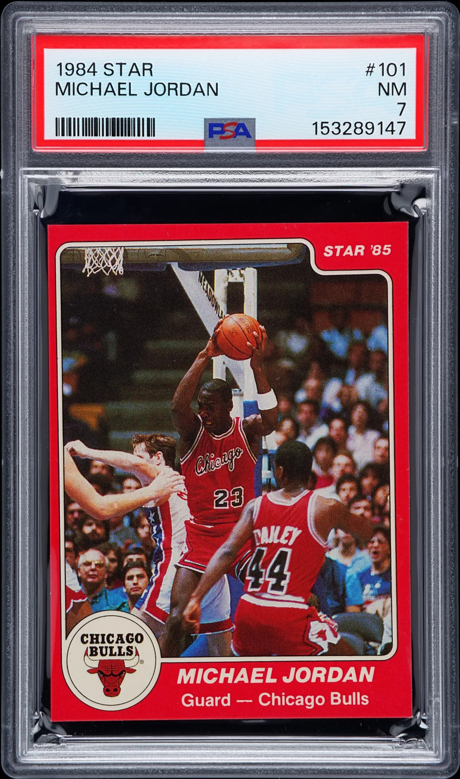 1984 Star Michael Jordan #101 PSA 7