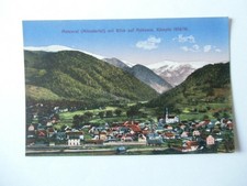 Ansichtskarte Metzeral Münstertal mit Blick auf Hohneck Kämpfe 1914/16