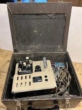 Vintage Projector And Editor Old Untested As Shown- Untested Eumig Wein/crown