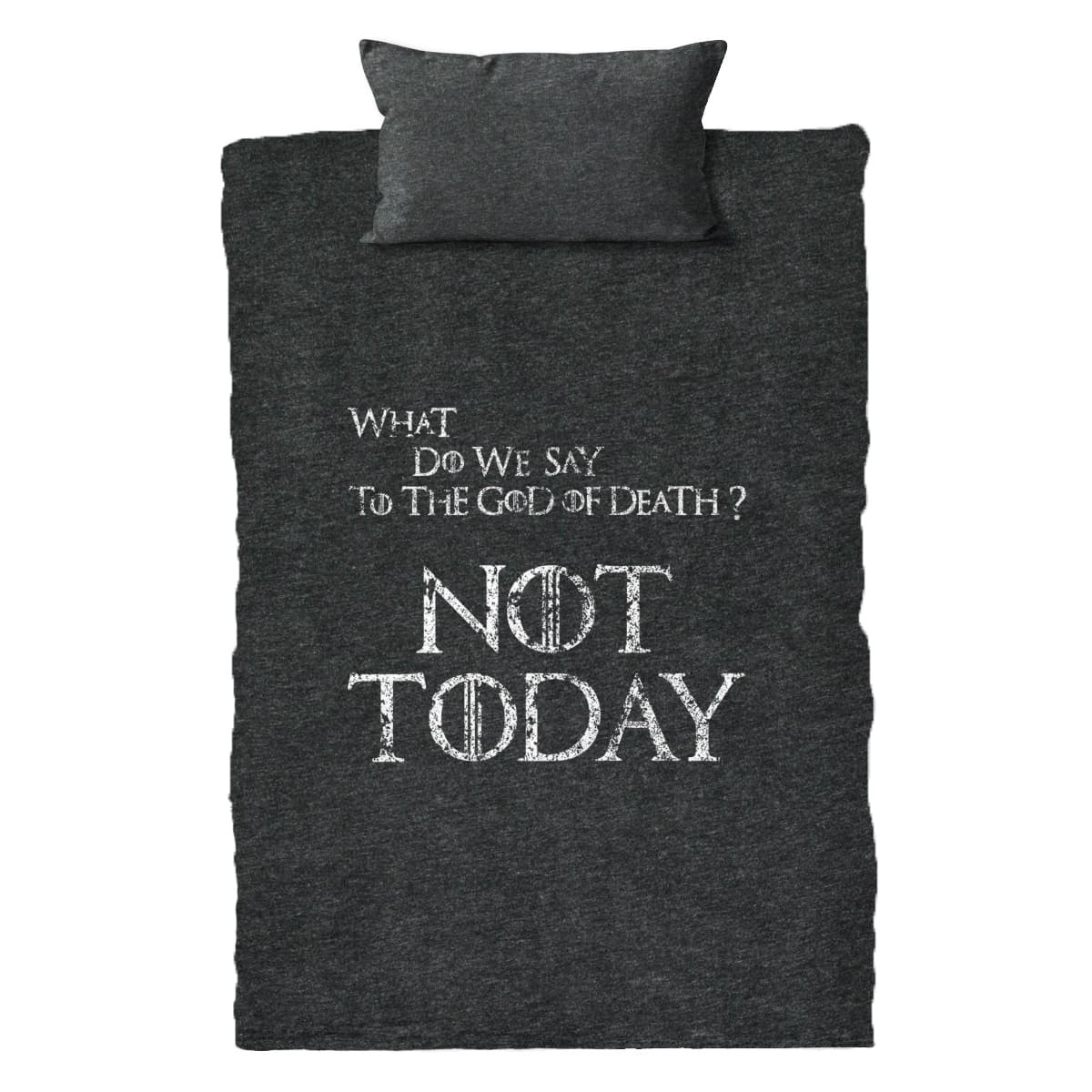 Parure de lit Game of Thrones 140x200cm avec housse de couette Not Today en coton
