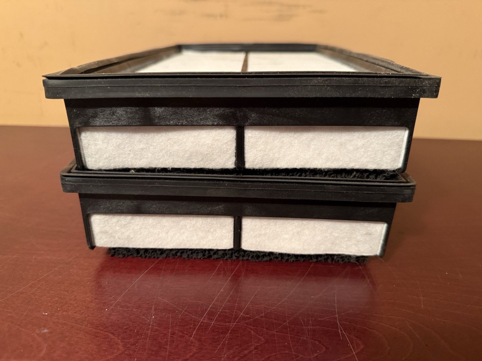Pair of Ferrari Air Filters Genuine 000235577 Filtro Aria Unused Open Box