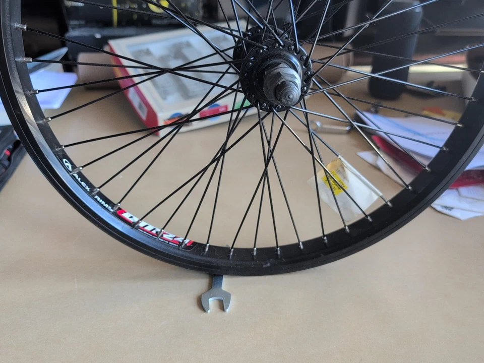 NEW Alex Rims BMX Bike 1 Rim Wheel Only DM24 6061-T6 RL 406X24 Vintage Black - Image 4 of 4